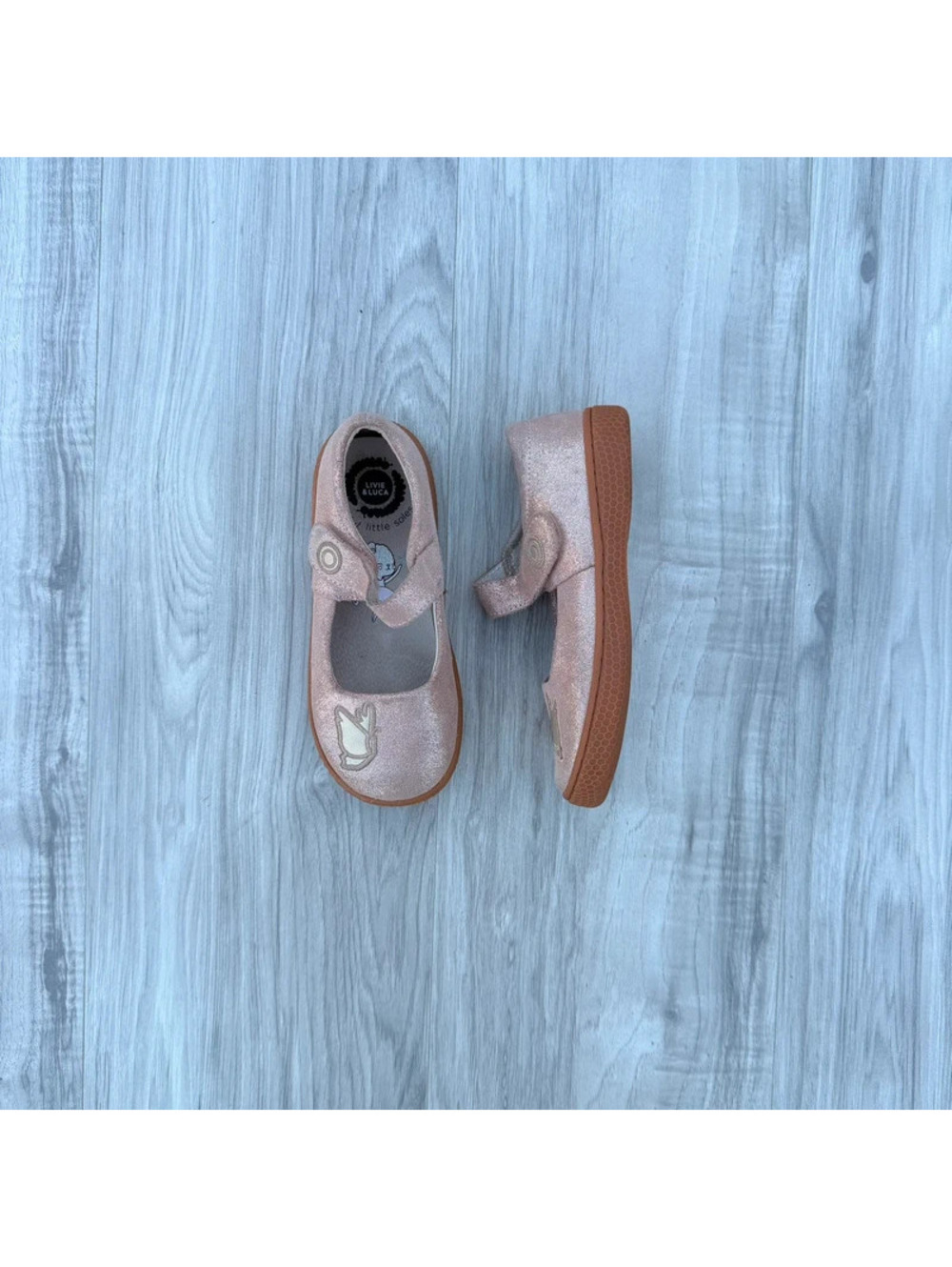 Livie & Luca Pio Pio Leather Mary Jane Flat Shoes